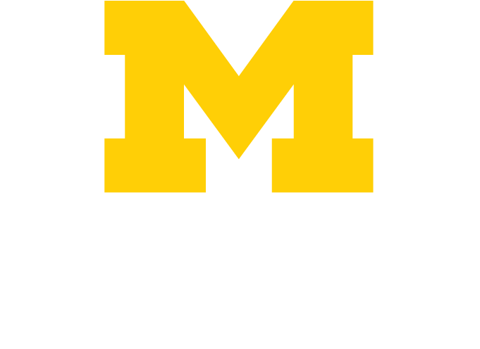 Eisenberg Family Depression Center logo with yellow M and white text